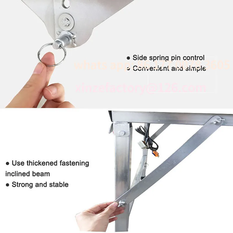 منضدة النجارة القابلة للتخصيص 5 في 1 لتقوم بها بنفسك تلسكوبي قابل للإزالة 1.5x1.0 متر منشار طاولة النجارة المحمول القابل للطي متعدد الوظائف #5