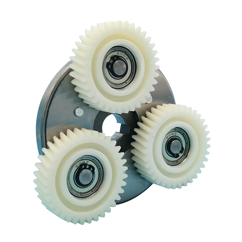 AliExpress NONE 35T Oblique Gear 47.3x13mm Nylon Helical Gears With 608z Bearings E-Bike Planet Gear and 88mm Clutch For Hub Motor Parts