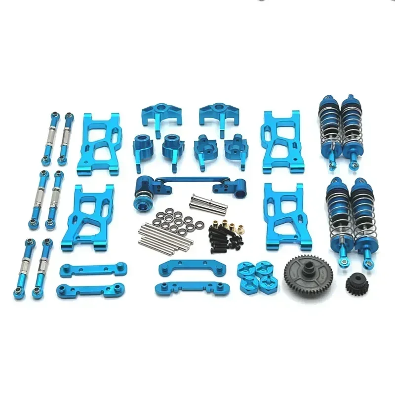 

WLtoys 124007 124017 124019 144001 RIaarIo XDKJ-001 XDKJ-006 AM-X12 Автомобильные детали на радиоуправлении, металлические аксессуары для обновления и модификации