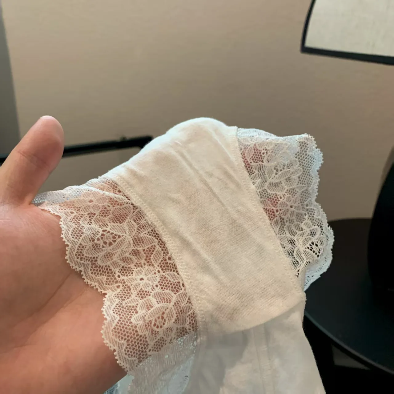 سراويل داخلية مثيرة للنساء على الطراز الياباني إكسسوارات y2k ملابس داخلية بيضاء ملابس داخلية نسائية مثيرة بفيونكة من الدانتيل ملابس داخلية فرنسية #4