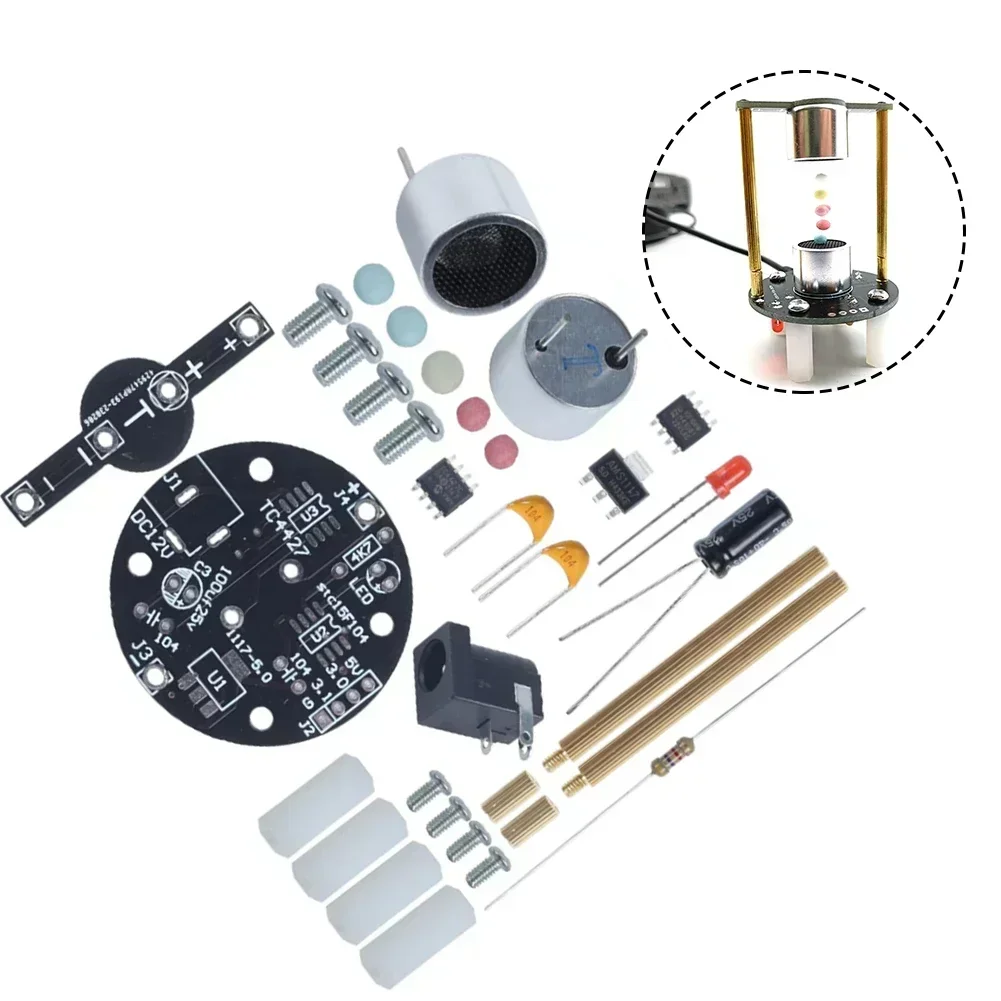 1 Set DIY Levitation Electronic Kit Soldering Practice Suspension Standing Wave Controlled For Beginner