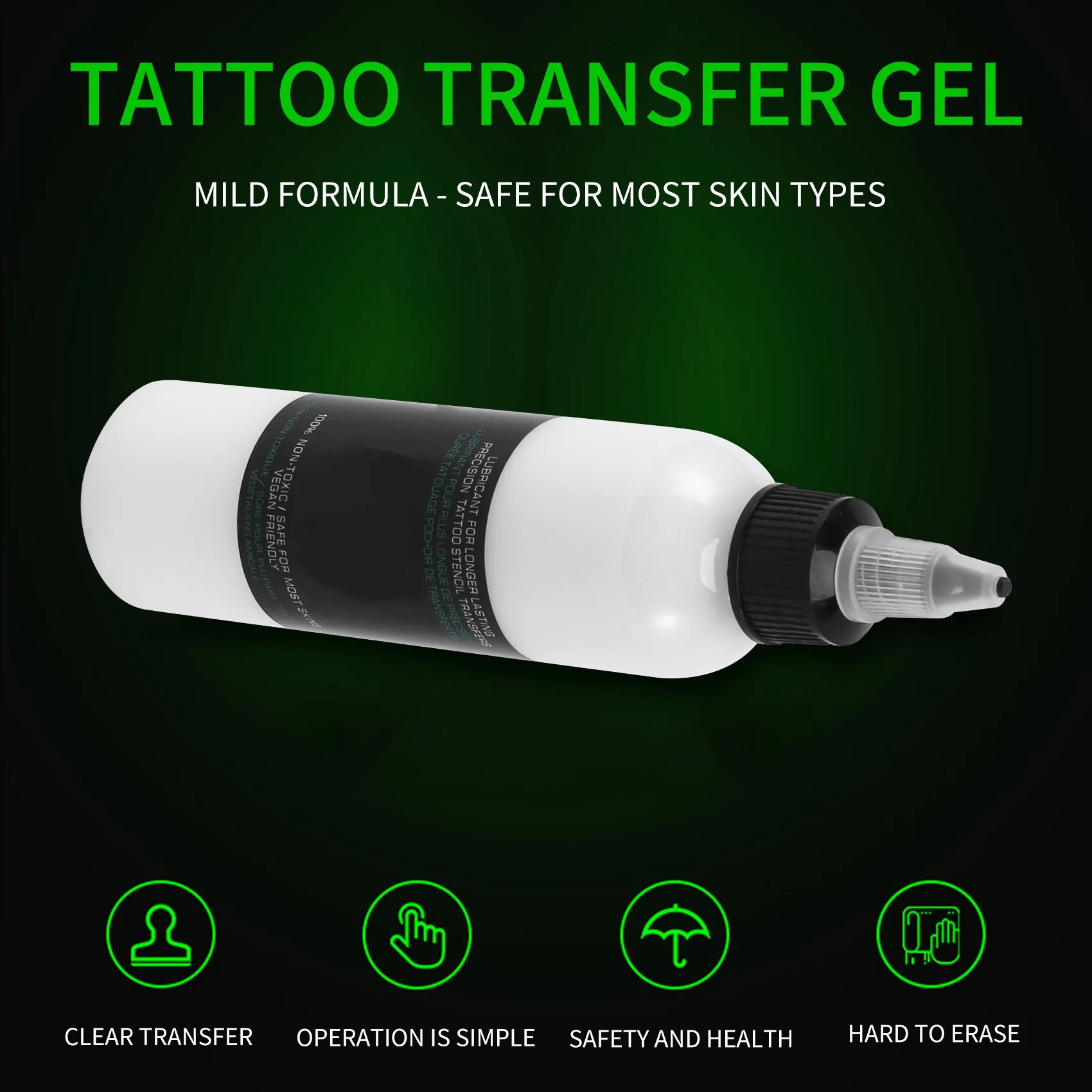 AB68 Tattoo Stencil Stuff Tattoo Stencil Transfer Formula Tattoo Ink Beauty Tools 120Ml