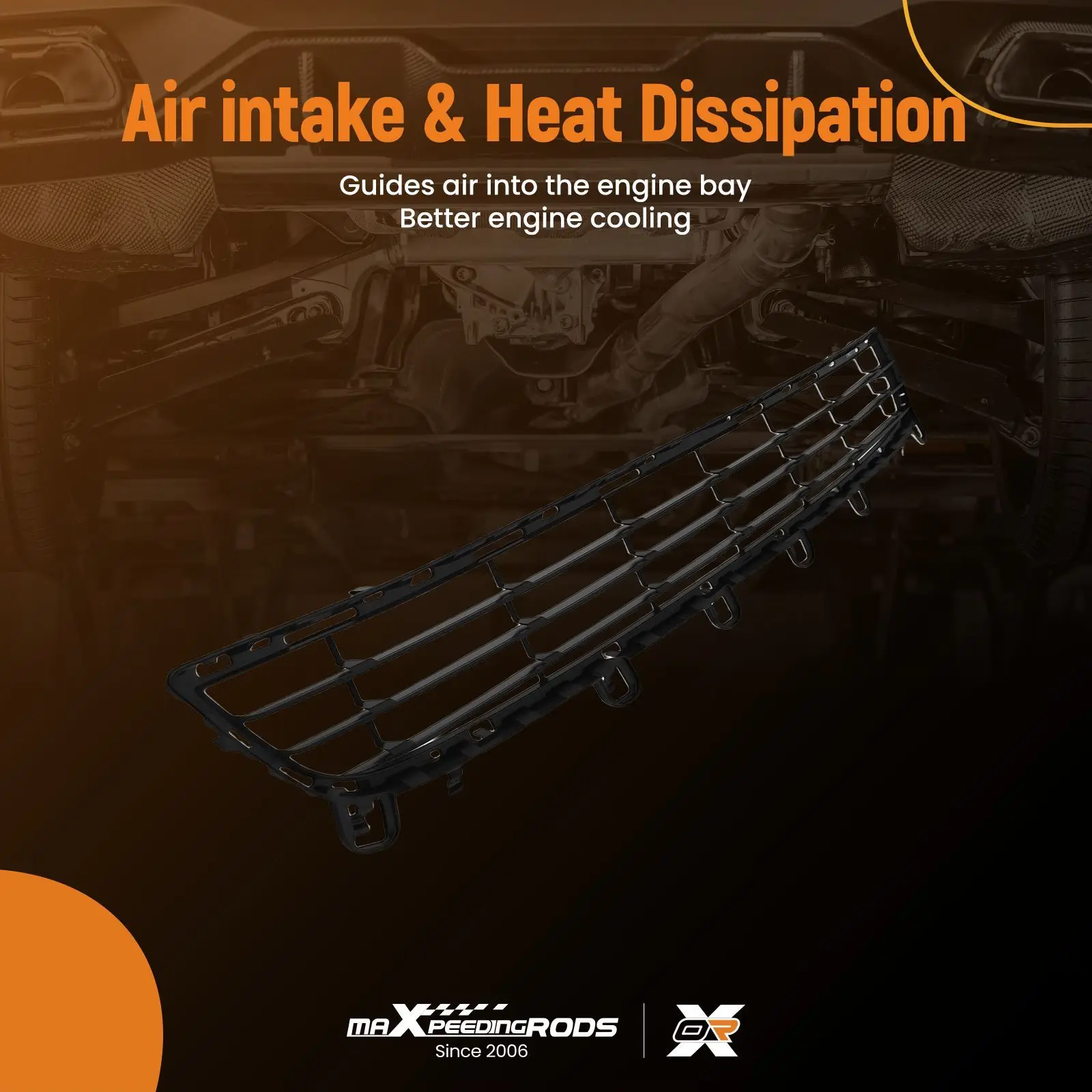 

Front Bumper Lower Grille for BMW X5 sDrive35i xDrive35d 2014-2018 51117294475