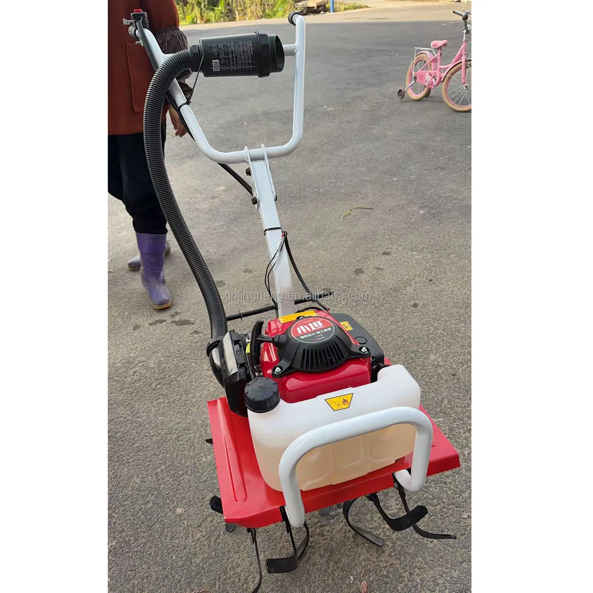 New Arrival 2/4 Stroke Petrol Cultivator Mini Power Tiller Agricultural Garden Orchard Tools Rotary Tilling+Weeding+Ditching