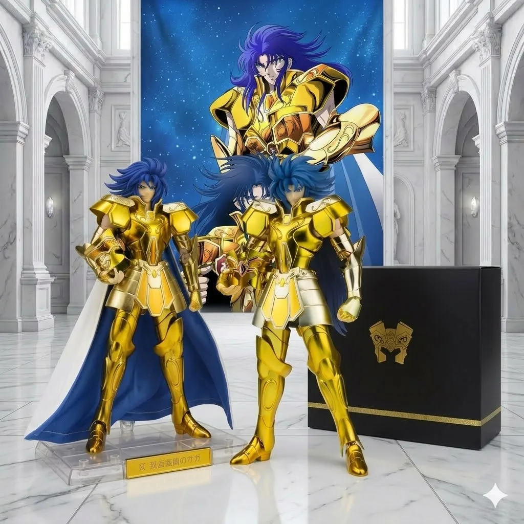 

[9H Shipping]Brand NewIn-stockMSTMetalModel Saint Seiya Myth Cloth EX Gemini Saga Kanon 3.0 Plus Action Figure Knights of Zodiac