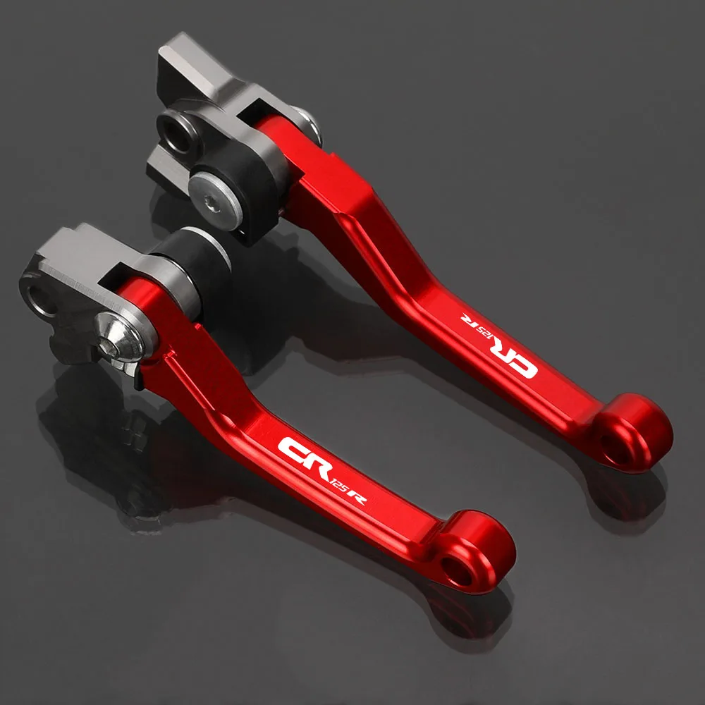 CR 125R Dirt Bike Pivot Brake Clutch Levers Dla Honda CR125R CR 125 1992 1993 1994 1995 1996 1997 1998 1999 2000 2001 2002 2003
