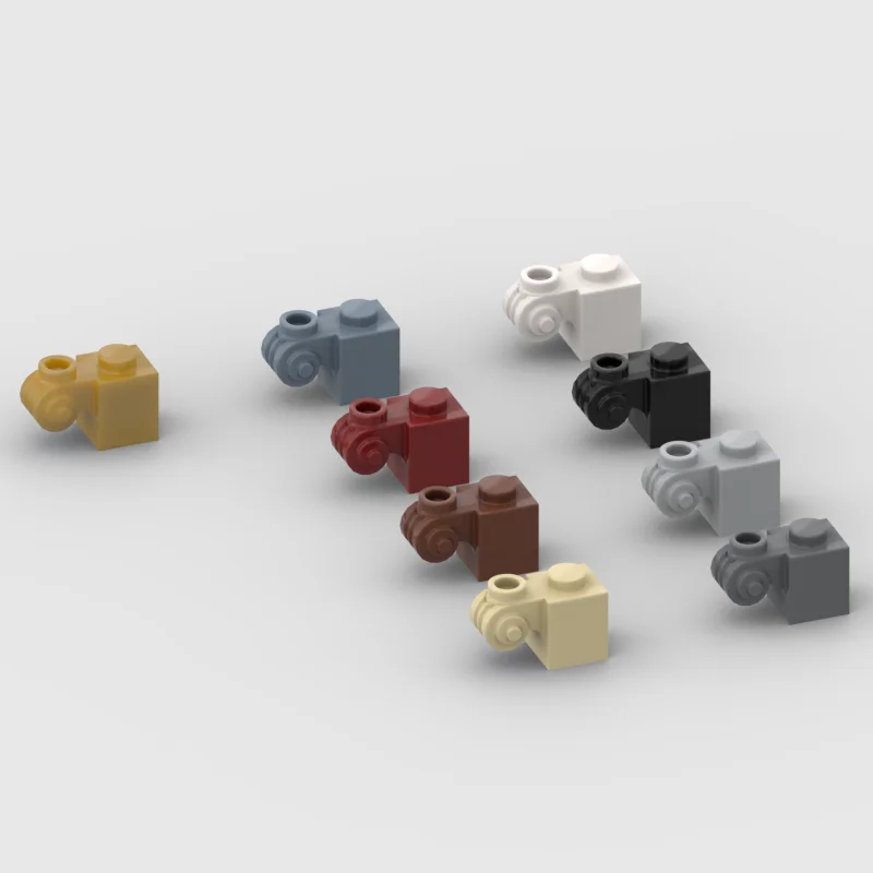 *DESIGN BRICK 1X1X2* D076 50 pcs DIY enlighten block brick part No. 20310 Compatible With Other brand