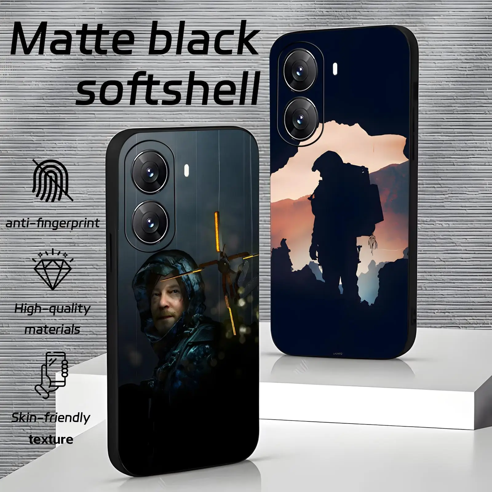 Coque de téléphone pour Xiaomi POCO M7 M6 M5 X8 X7 X6 F8 F7 F6 Pro 5G, étui noir souple résistant aux chocs, HOT GAME Death Stranding