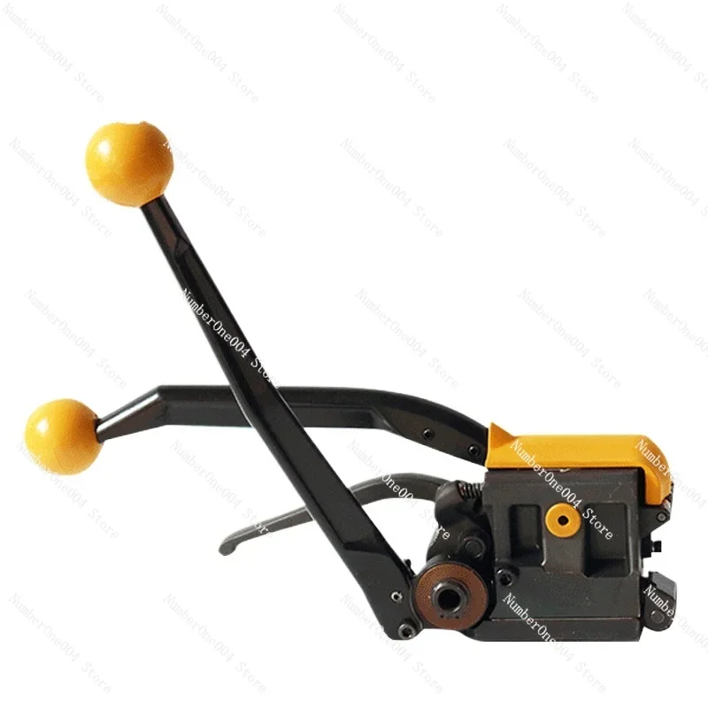 Applicable to portable buckle-free steel belt baler, iron belt manual strapping machine is simple