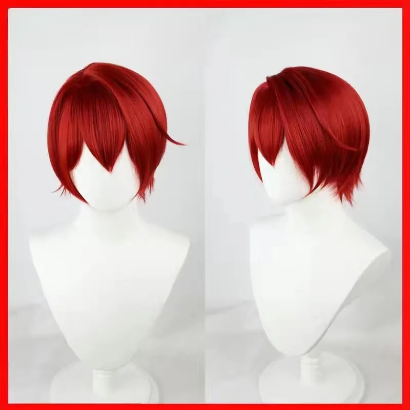 Anime Ensemble Stars Knights Suou Tsukasa Tsukinaga Leo Sena Izumi Sakuma Ritsu Narukami Arashi Cosplay Costume Men Wig Suit