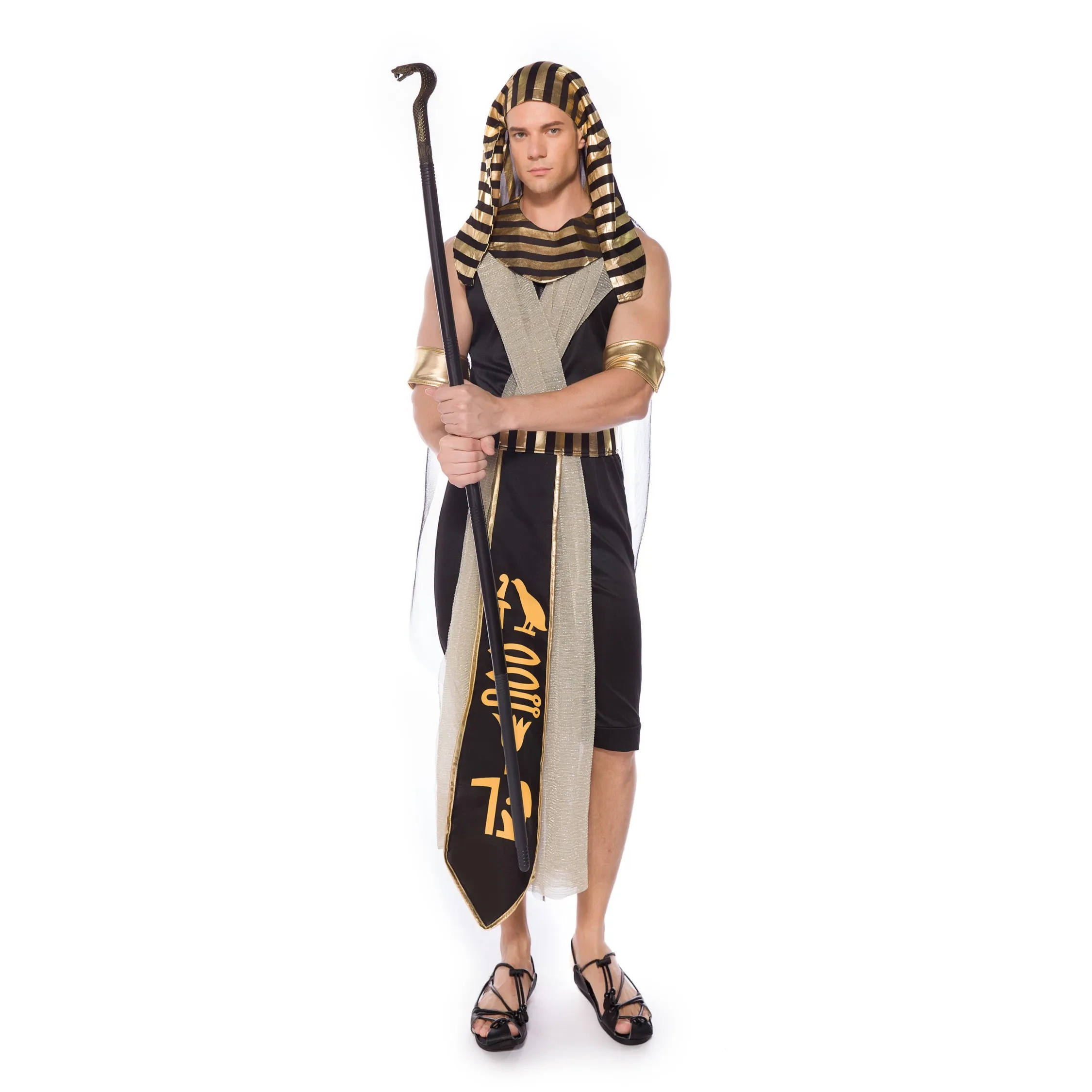 الكبار loween تأثيري فرعون الملكة أداء الملابس زوجين الأمير Princ ملابس المرحلة العرقية المرأة التقليدية C...