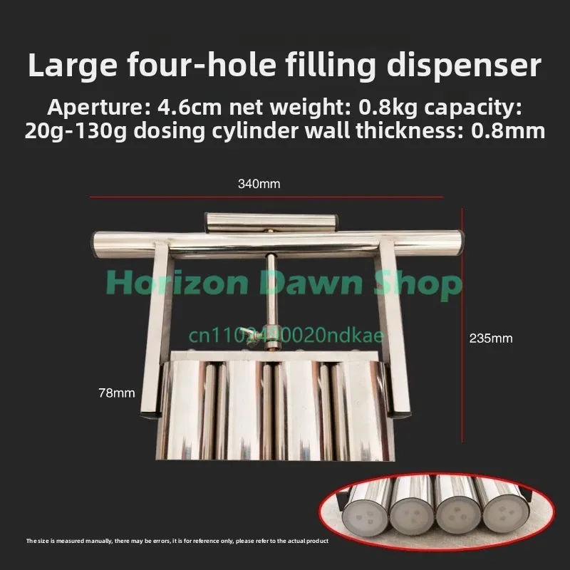 Hand Pressed Stuffing Machine Mooncake Stuffing Separator Peach Pastry Divider Dough Quantitative Baking Mold Kitchen Tools