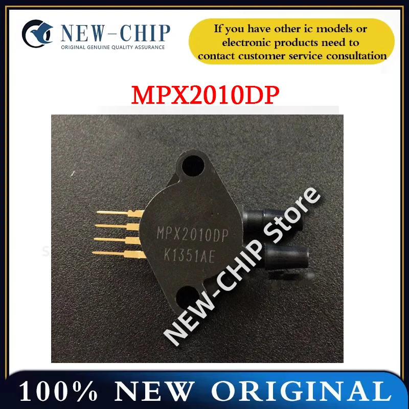 2PCS-50PCS/LOT  MPX2010DP SIP-4 Pressure sensor NEW ORIGINAL  MPX2010