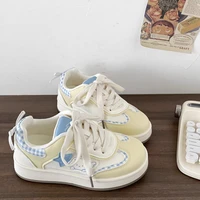 Chaussures plates décontractées pour femmes - Décor de dessin animé, baskets confortables et respirantes, chaussures légères d'été pour le campus, pour un usage quotidien 5