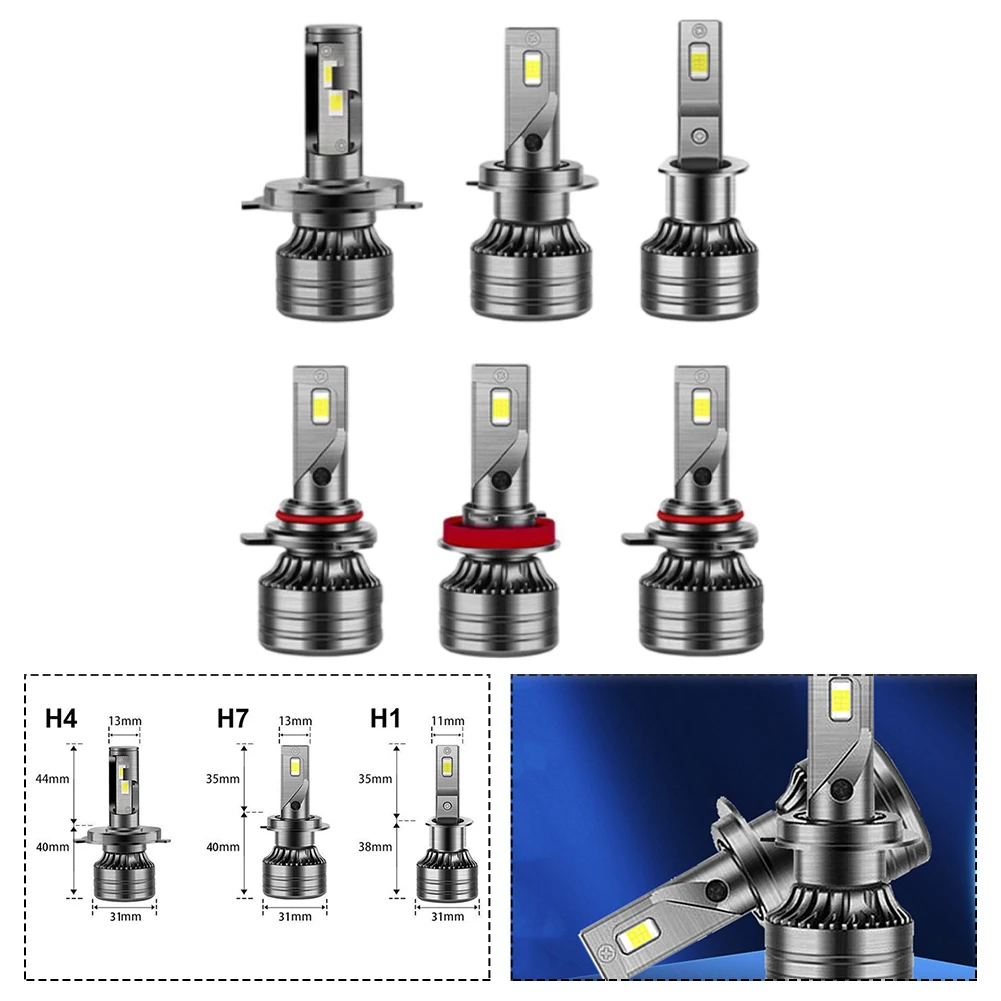 

9005 9012 Headlights LED Headlights Adverse Weather Conditions Energy Efficient High Compatibility Long Lifespan
