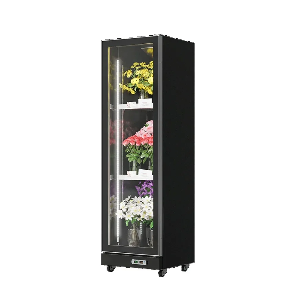 

Air-cooled low temperature fresh commercial display refrigerator fresh cut flower equipment cooler