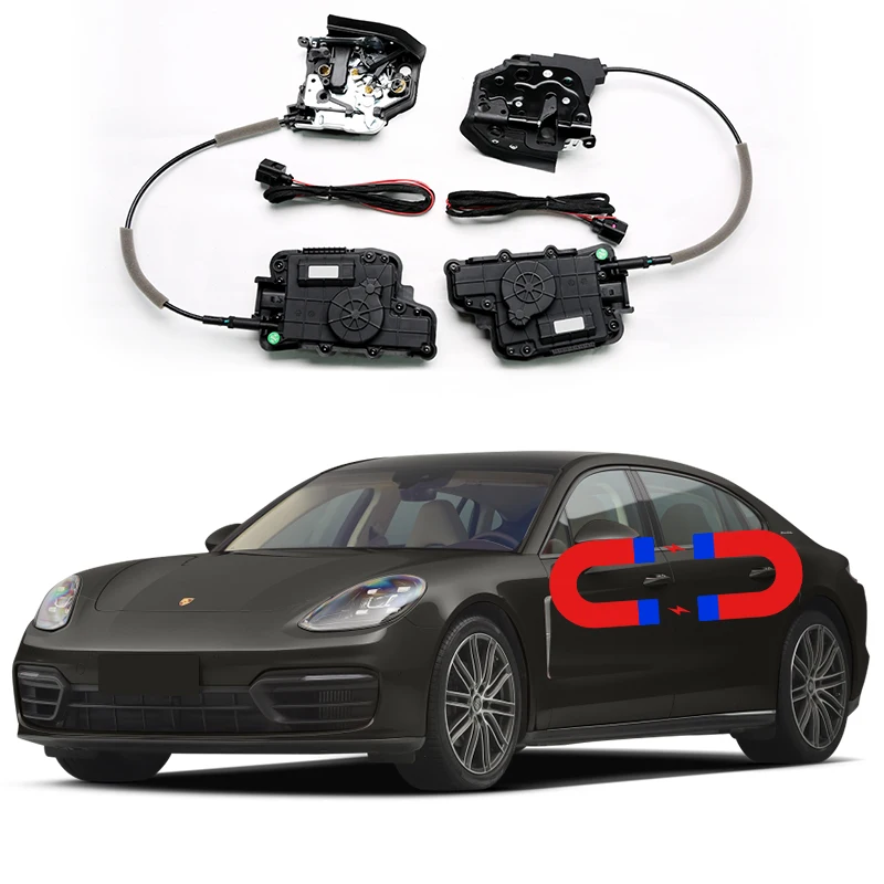 

For Porsche 970 panamera Electric suction door Automobile refitted automatic locks accessories door Soft Close auto Power tools