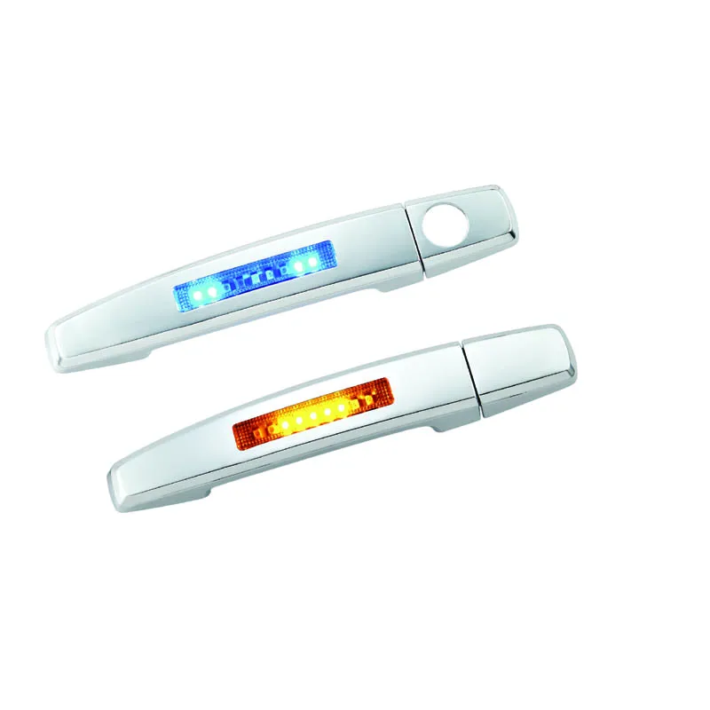 car Accessories body kits led DRL Turn signal lights door handle bar for cadillac SRX