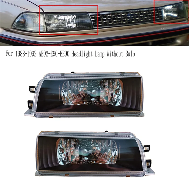 

Headlights Front Fog Lamp For Toyota Corolla Headlights 8115002020 AE92-E90-EE90 Headlight Front Bumper Fog Lamp-A08Q