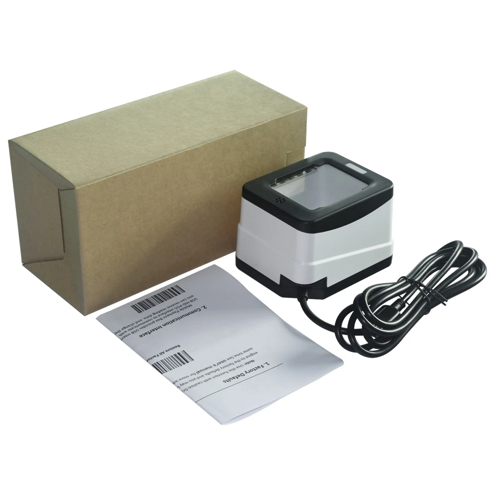 XT2001B USB / RS232 Bar Code Reader Portable Mobile Payment Box 1D / 2D Code Multifunction QR Reader Barcode Scanner