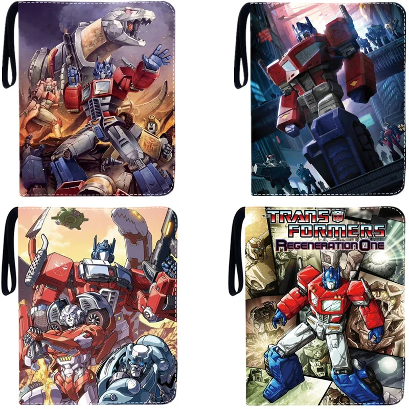 

400pcs/900pcs Transformers Card Album Book Folder 4/9 Card Slots Collections Zipper Double Pocket Zipper Card Binder Holder