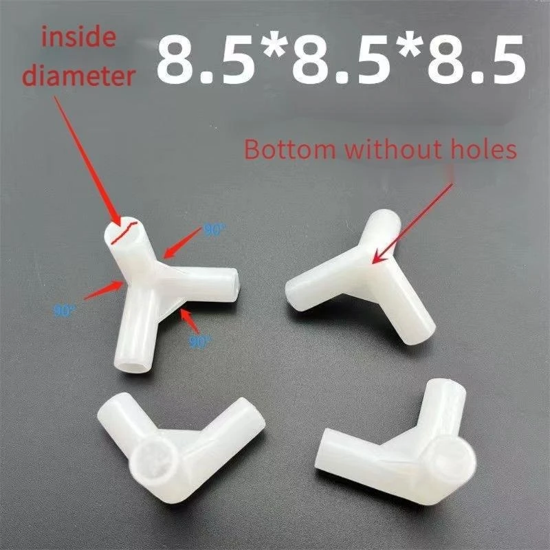 Fitting 3 Way Connector Replacement Furniture Grade Corner Fittings Tent Connection Joint Pipe Fitting Connectors