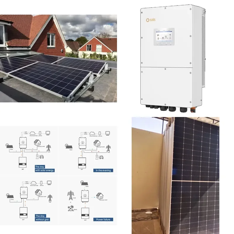 Ready to Ship Hybrid Solar Energy System Kit 10kw 20kw 30kw Inverter Battery Pack MPPT Controller for Home Power Storage Use