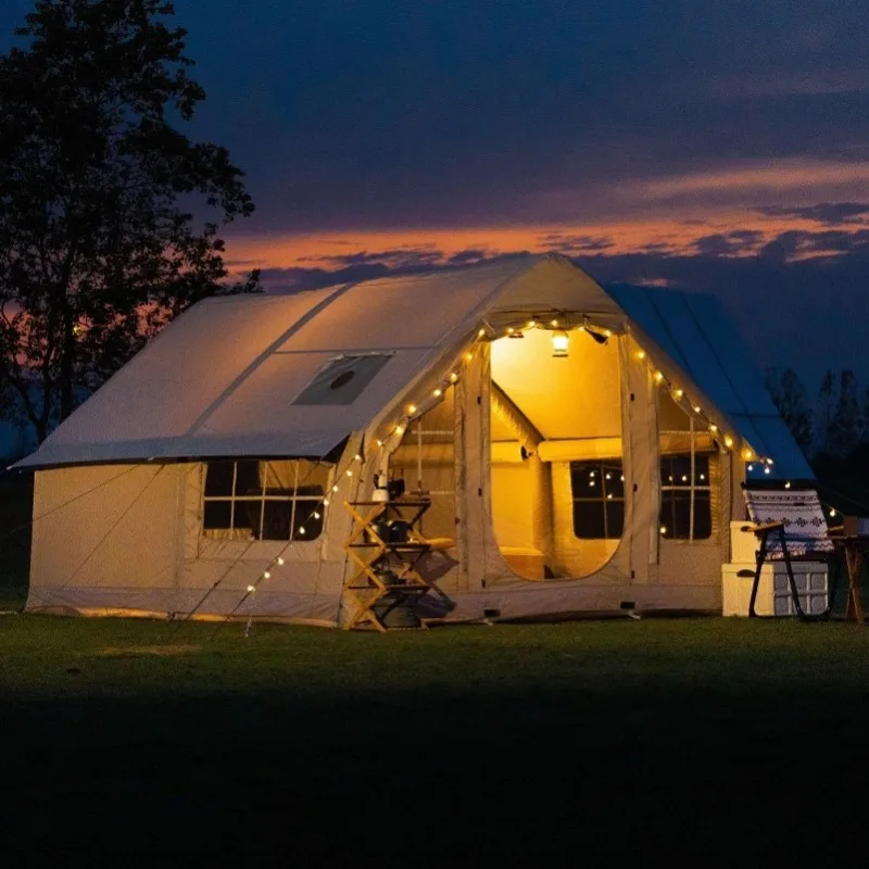 Tents Park Grassland Foldable Four Seasons Outdoor Tents Quick Camping