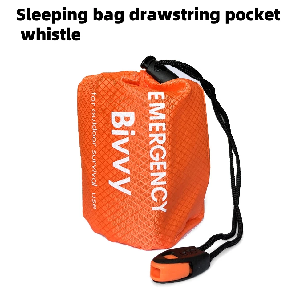 1/3/5pcs Portable Emergency Sleeping Bag Outdoor Mylar Thermal Blanket Waterproof & Reusable Camping & Hiking Emergency Equipmen