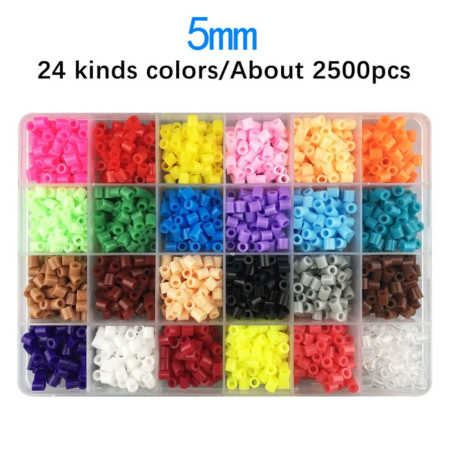 5mm Hama Beads fuse perler Iron Beads Tool and template Education Toy Fuse Bead Jigsaw Puzzle 3D For Children