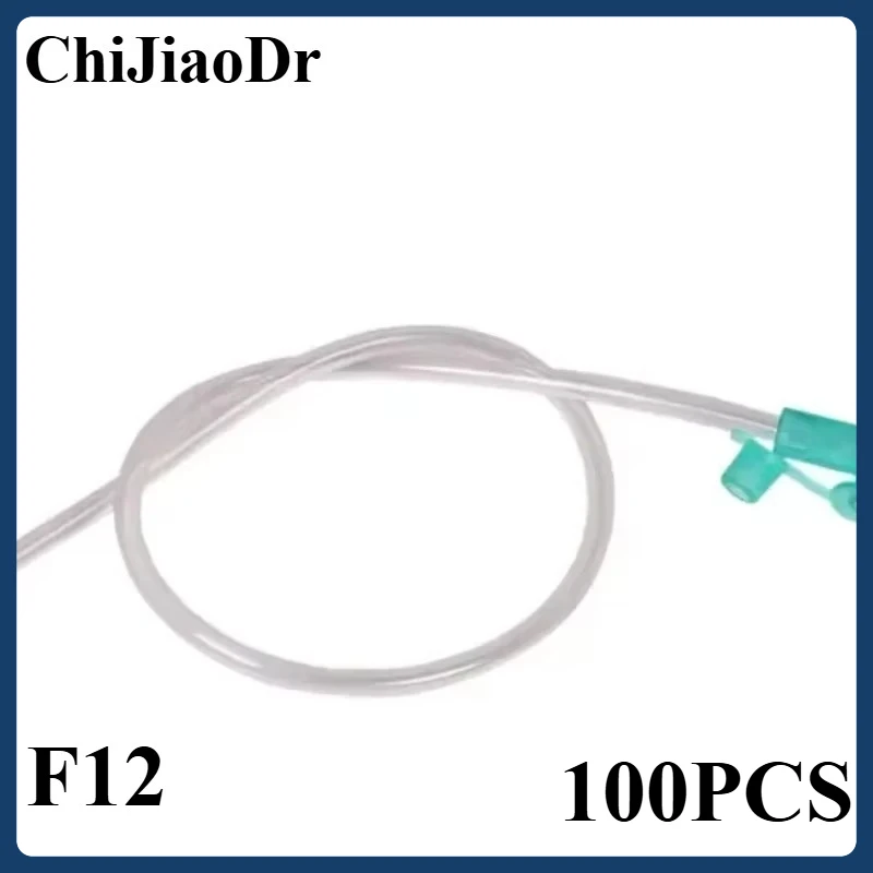 

F14 100PCS Medical Oral Sterile Suction Catheter for Children's Manual Suction Catheter for Household Use