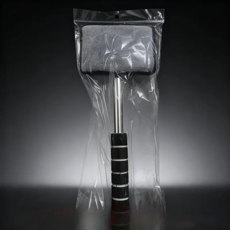 Car Window Brush Telescopic Car Pole Cleaning Cloth for Defogging Extendable Handle Interior Windshield Glass Wash Tools