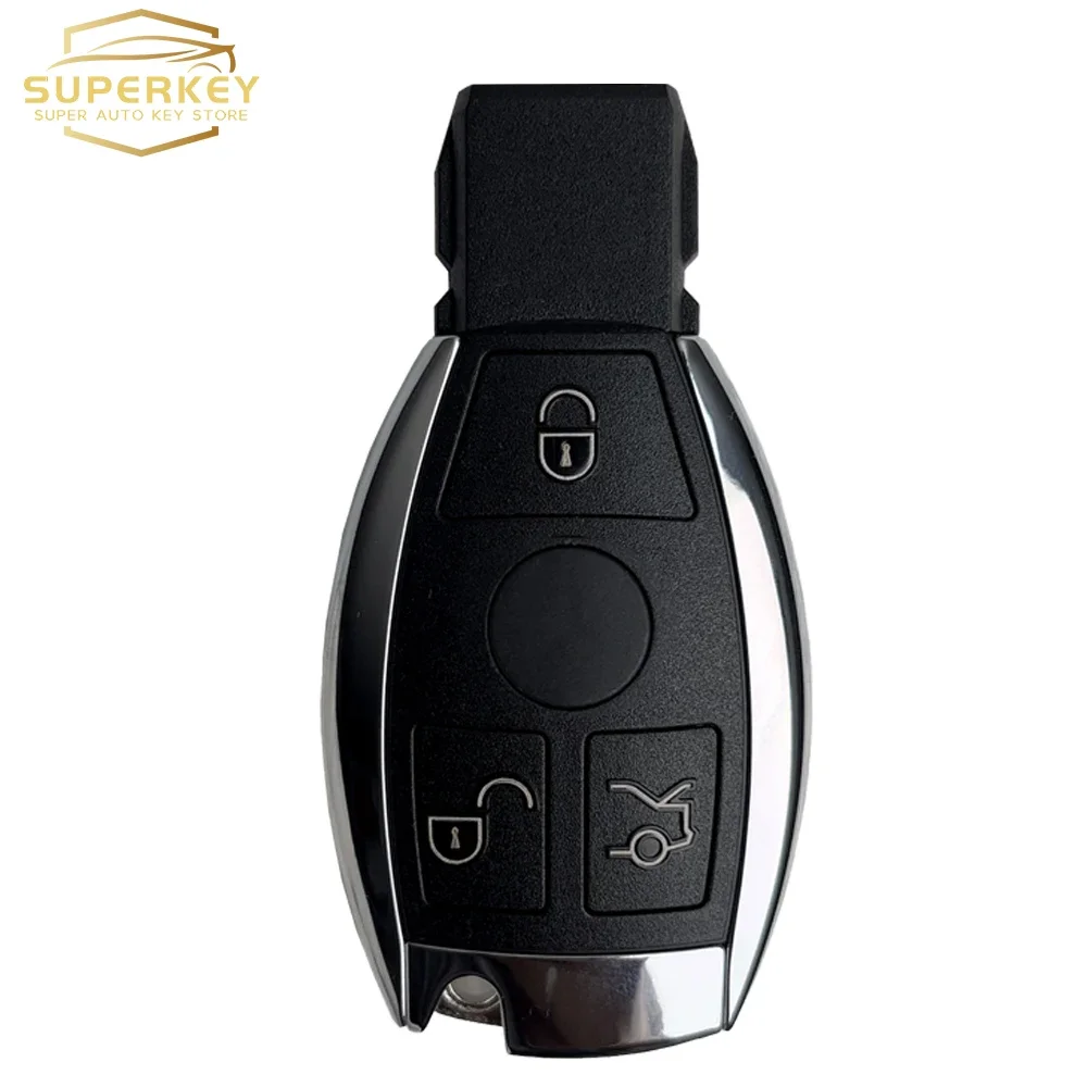 SUPERKEY 2/3/4 Buttons Smart Remote Car Key Shell For Mercedes Benz BGA NEC B C E R S CL GL SL CLK SLK W203 W211 W204 Fob Case