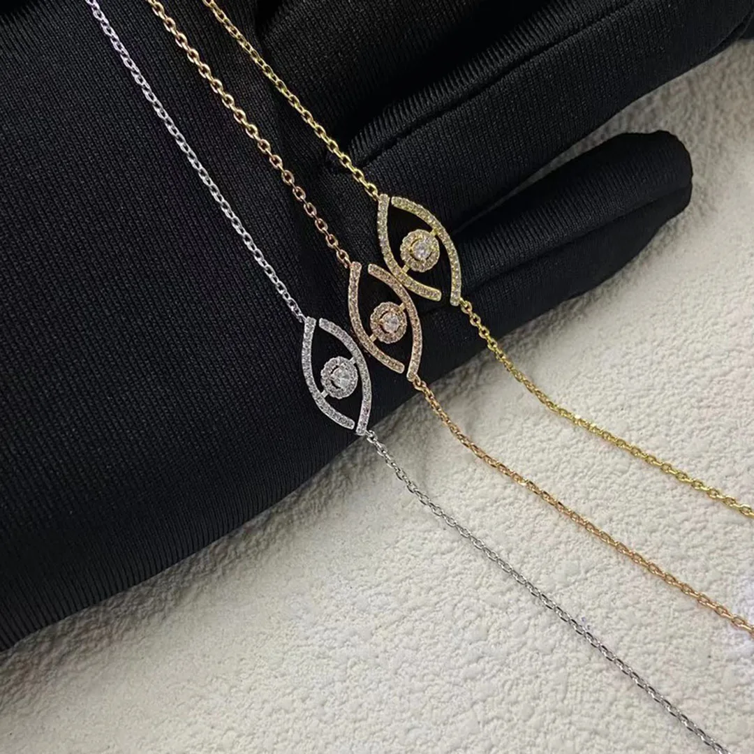 

925 Sterling Silver Set Zircon Women's Bracelet. Fashionable And Romantic Holiday Wedding Gifts.