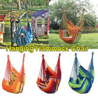 Colorful Soft Fabric Garden Hanging Chair 120KG Bedroom Garden Hanging Hammock Hammock Swings Hammock Chair Swing Seat