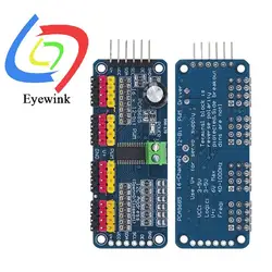 16 channel PWM Servo Servo Drive Board Robot Controller IIC Interface Driver Module PCA9685 For Raspberry Pi