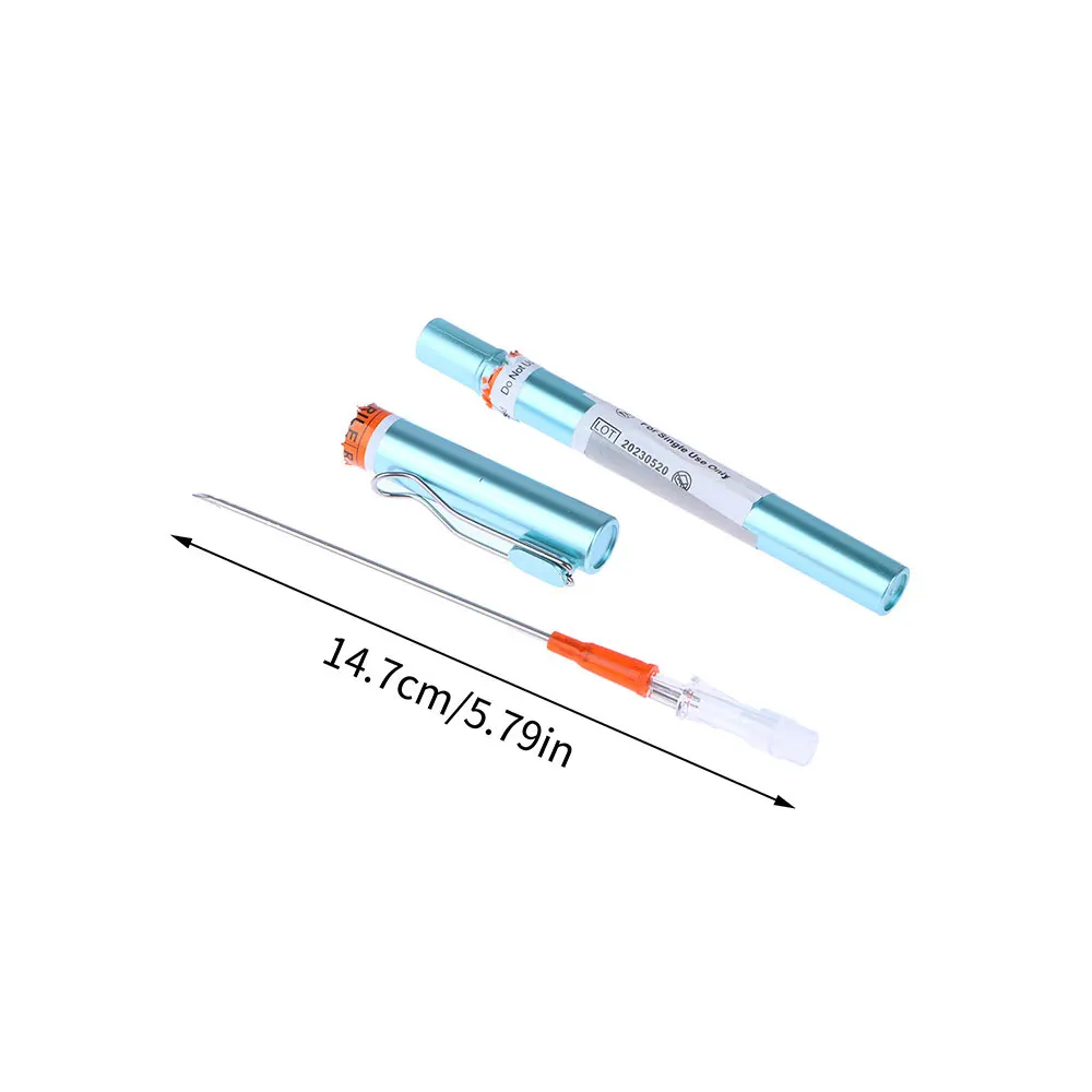 Emergency Equipment First Aid Kit Tension Pneumothorax Thoracic Needle Medical Chest Decompression Needle