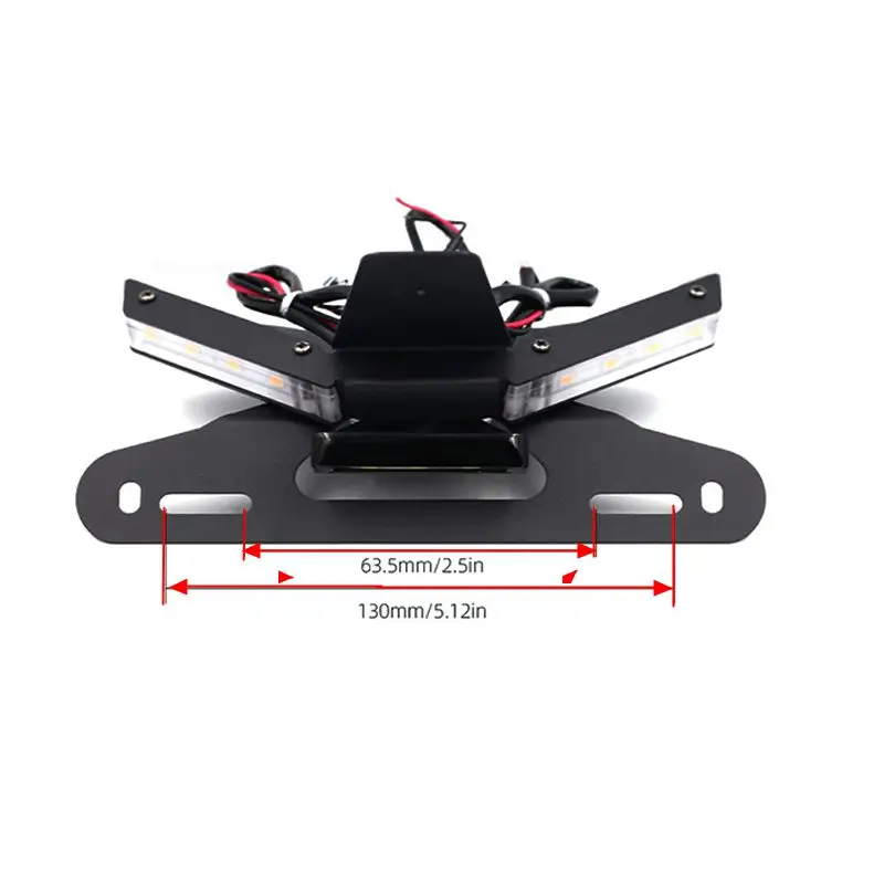 

For DUCATI Panigale V4/S/R V2 Streetfighter 1100 Tail Tidy Fender Eliminator Motorcycle License Plate Holder LED Turn Signal V4S