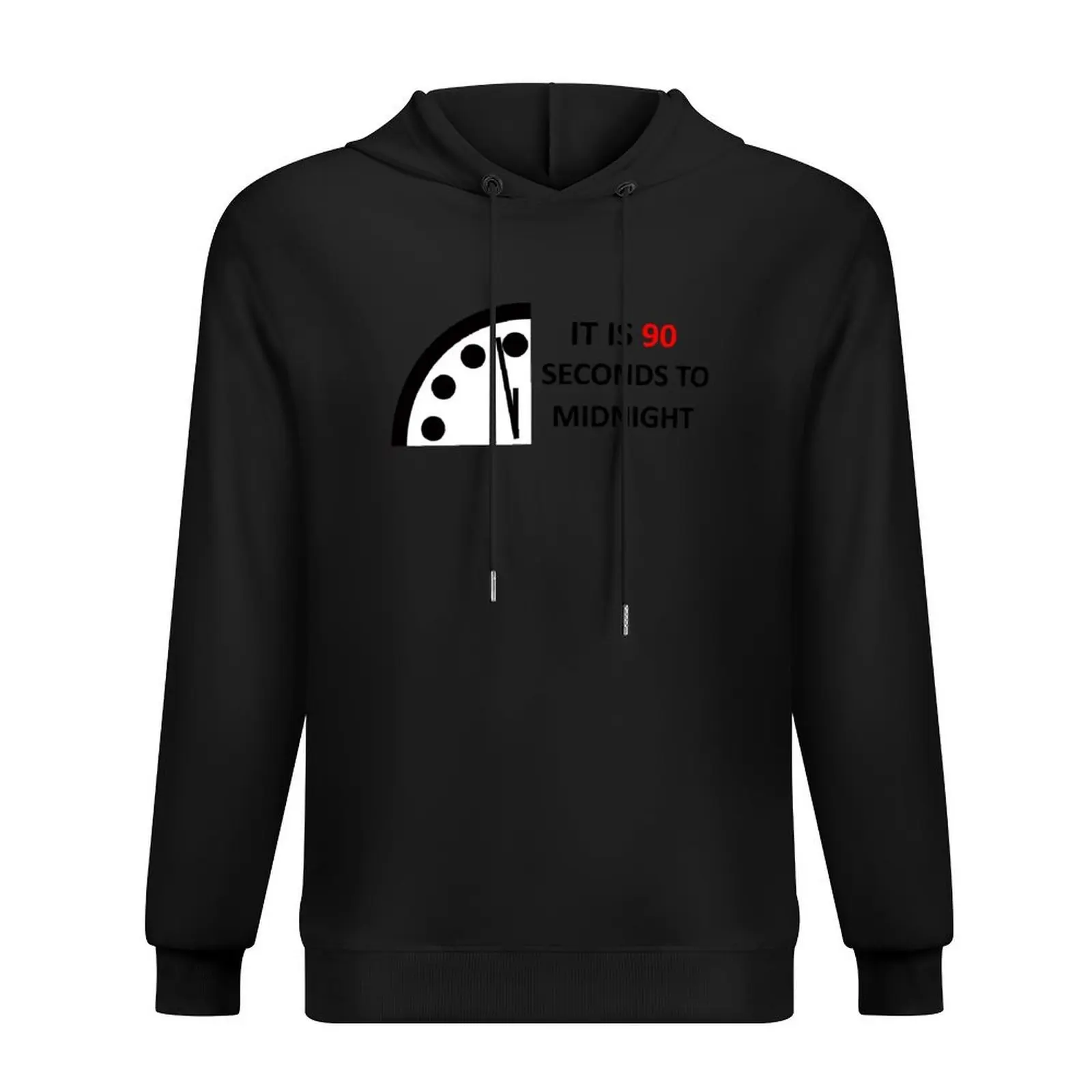 

Doomsday Clock Countdown Hoodie graphic t shirts men men's clothing autumn jacket men autumn new products anime hoodie