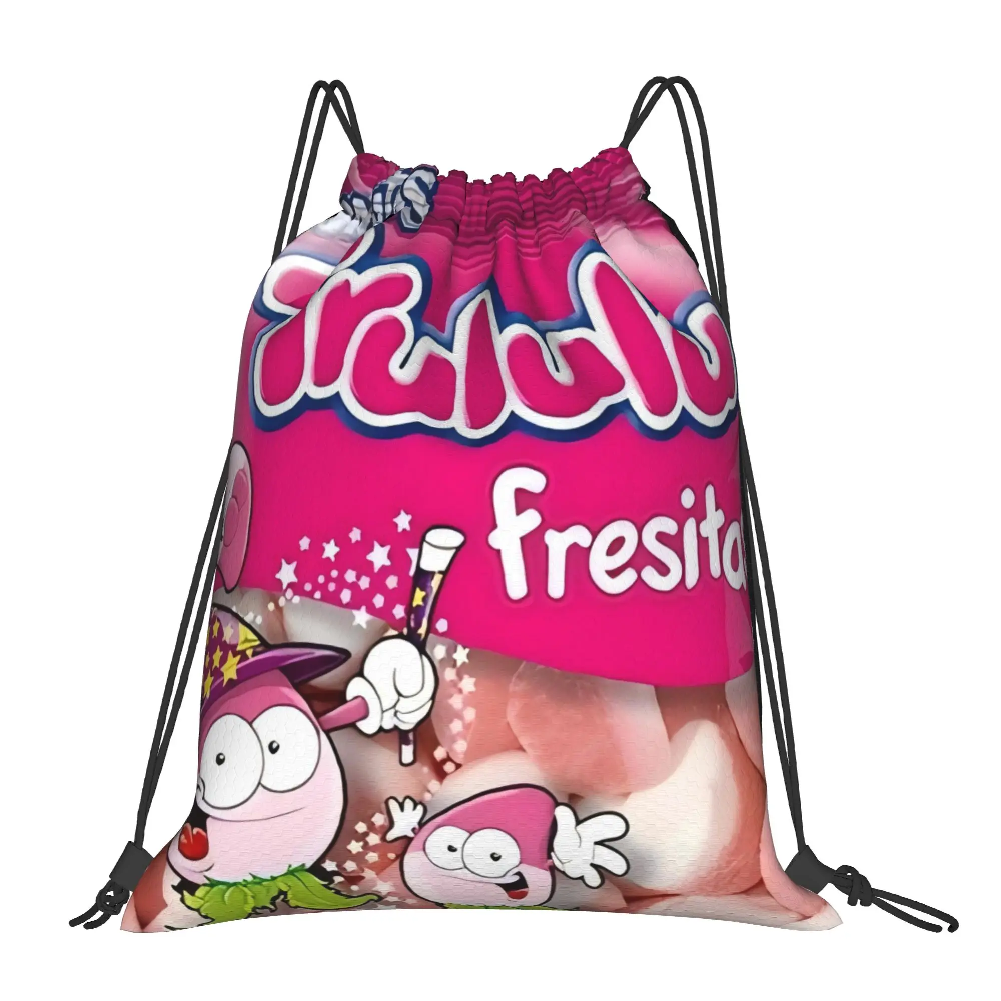 Trululu 2  Drawstring Bags Travel Unisex Storage Organize Bundle Pocket Rope Bag