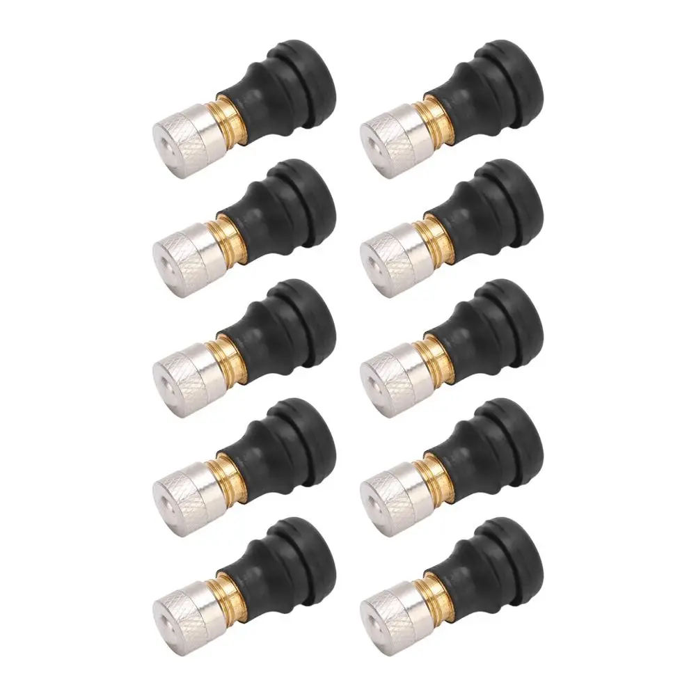 10 PCS Rubber Electric Scooter Vacuum Valve Durable Snap in Tubeless Tire Valve Stems for Xiaomi scooter and M365 Pro, etc.