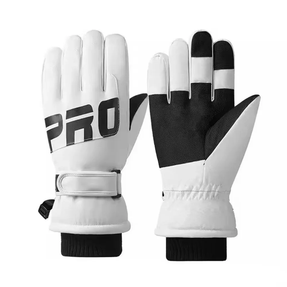 

Unisex Windproof Ski Gloves Waterproof Cold-Proof Touch Screen Gloves Light Duty Thermal Cycling Gloves Winter Outdoor Sports