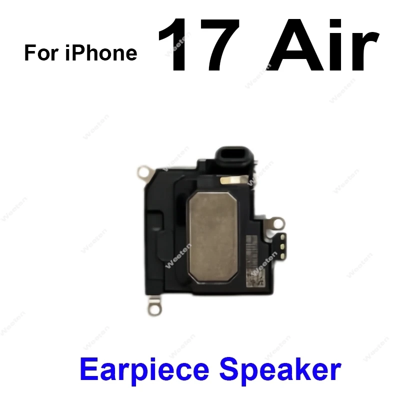 Earpiece Speaker Ear Speaker Flex Cable Sound Receiver Spare Parts For Apple iPhone 17 17e Air Pro Max