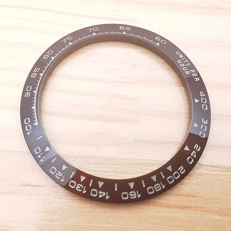 Top Quality Ceramic Watch Bezel For RLX 116506 Dayto, Aftermarket Watch Parts