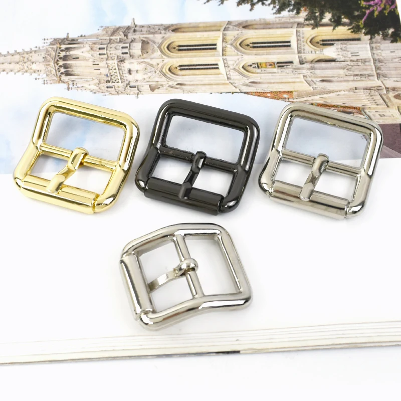 

5/10Pcs Meetee 15/20/25mm Metal Belt Pin Buckles for Bag Strap Webbing Roller Adjust Clasp Shoes Hook DIY Hardware Accessories