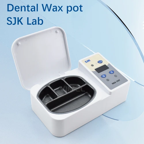 Gran oferta, equipo de laboratorio Dental SJK, olla calentadora de cera, fusión de parafina de 4 ranuras, equipo de laboratorio Dental portátil