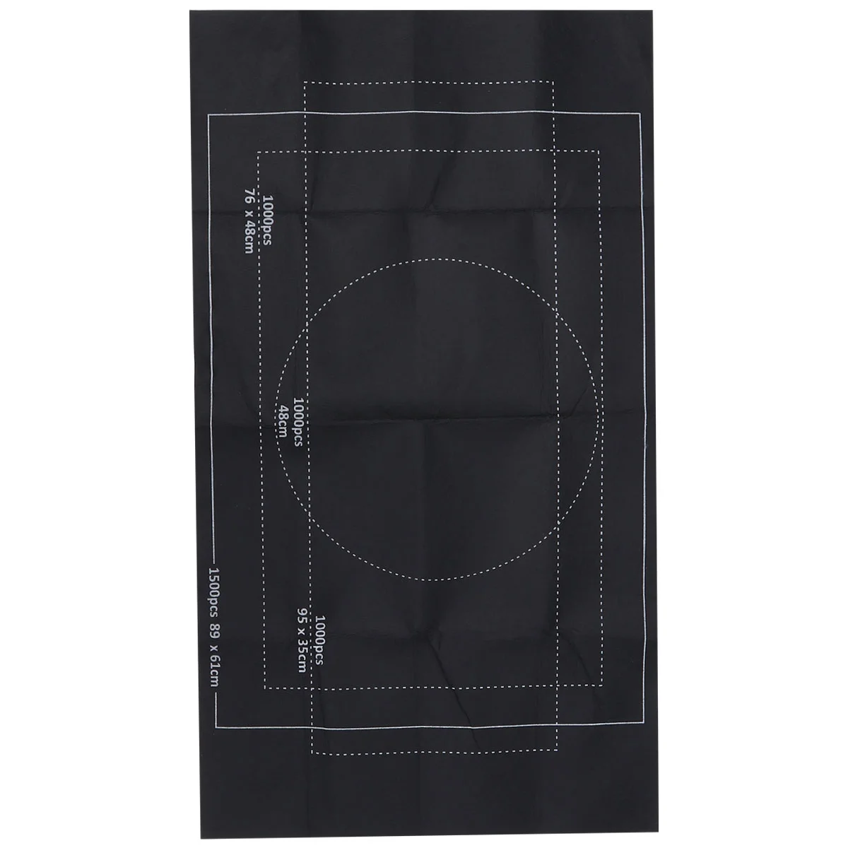 26x46 Inch Black Puzzles Mat Jigsaw Roll Felt Mat Play Mat Puzzles Blanket for Puzzle Portable Travel Storage Bag