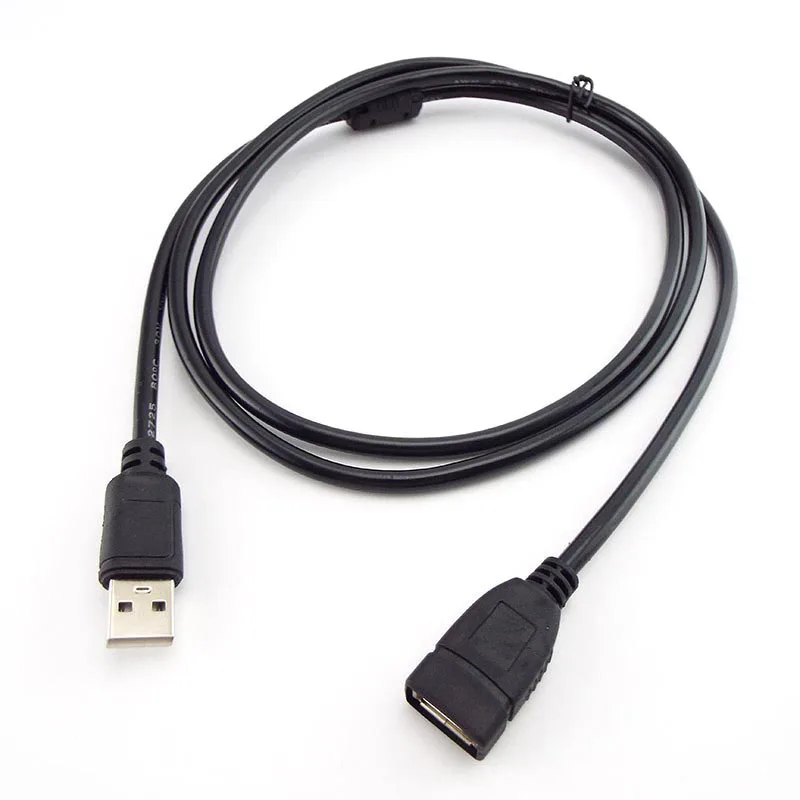 1.5m 3m 5m 10m USB 2.0 Extension Cable Data Male To Female Cable Super Speed Data Extender Cord Wire For PC Laptop Keyboard F1