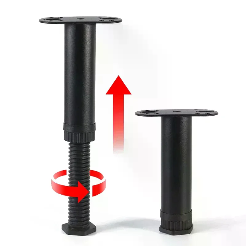 Telescopic Adjustable Bed Beam Support Furniture Legs Load Bearing Non-Slip Noise Reducing Base For Sofas, Bed Frames, Tables