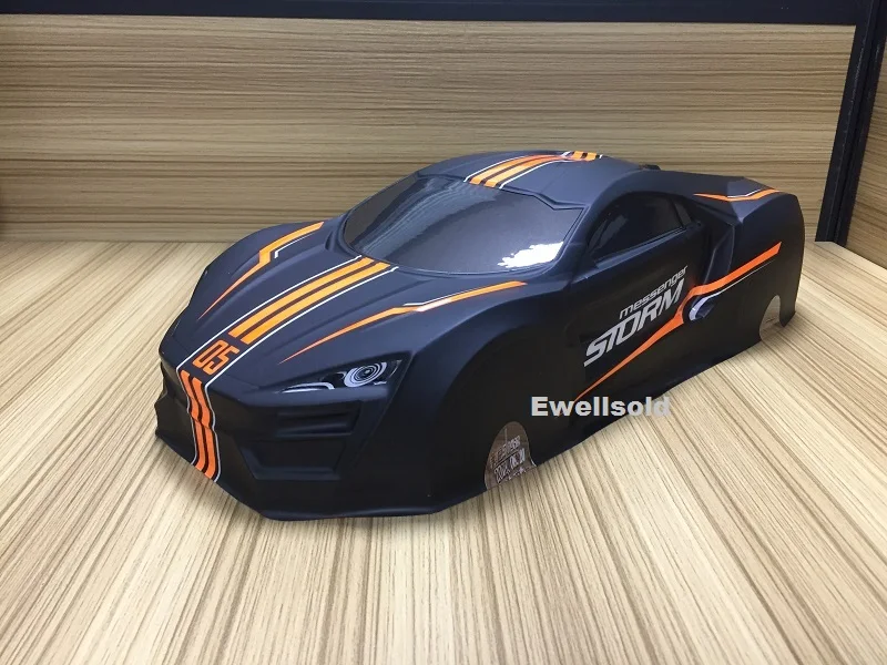 Новинка 9 стилей Окрашенный корпус из ПВХ/Аксессуары для масштаба 1/10 R/C гоночная дрифтерная база автомобиля ширина 260 мм 190 мм
